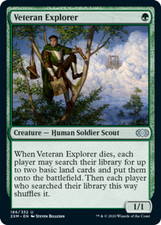 x4 Veteran Explorer - Double Masters - NM - MTG