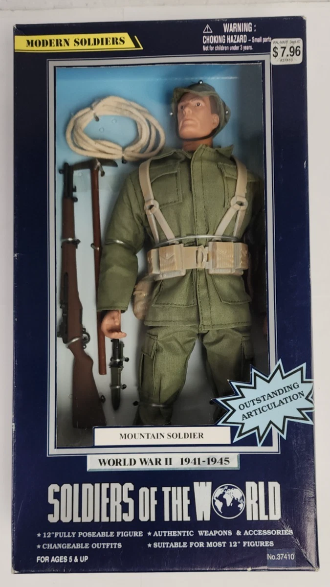 Military & Adventure Action Figure 1:6 Soldiers of the World