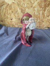 Bethany Lowe Virginia Holding Santa Mask Orna...