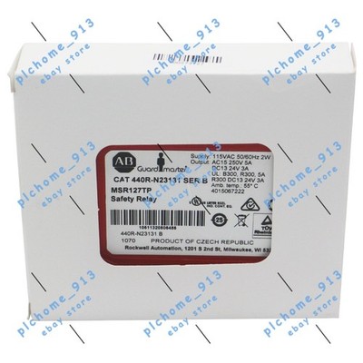 New Sealed 440R-N23131   440R Safety Relays Removable MSR127TP #zn
