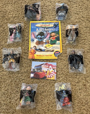 McDonald's Disney Lilo Stitch Happy Meal Surf-Bobblers Complete Set 8 2002