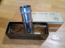 Bolex Extension Tubes 2,3,4 For a Bolex Camera