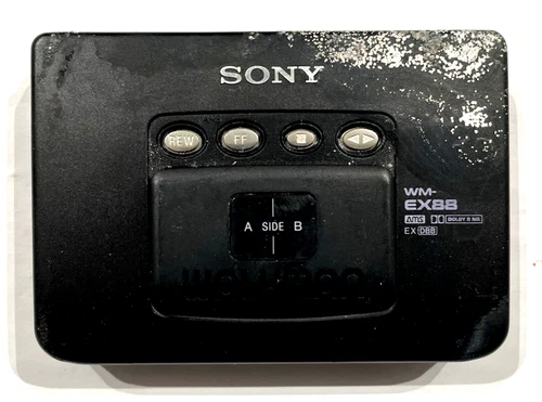 SONY WM-EX88 walkman cassette player Made in Japan DBB Reverse Dolby AVLS
