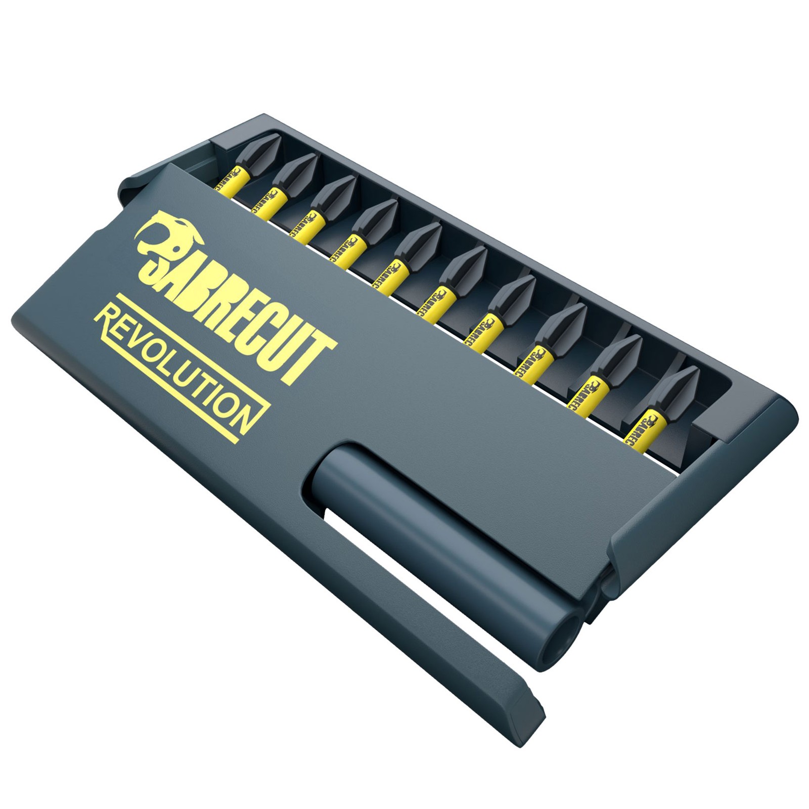 SabreCut 11pc Impact Bit Set PH2 32mm And Bit Holder Dewalt Milwaukee Bosch