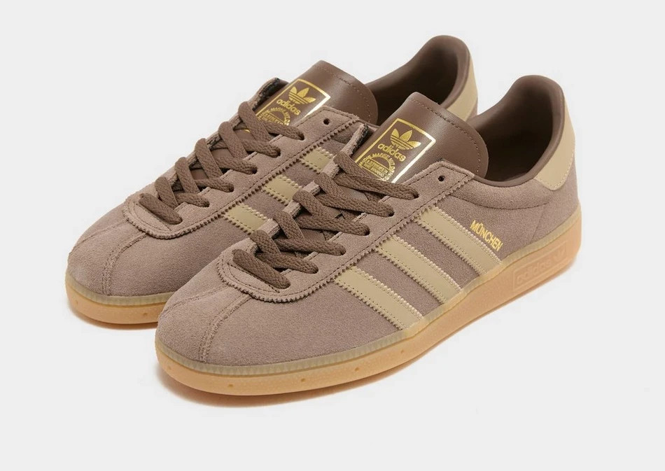 Adidas Originals Munchen Men's Shoes in Brown | eBay