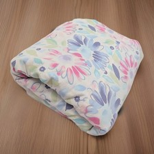 Twin Duvet Cover Floral/Plaid Bright "Match" brand twin plaid duvet cover