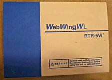 NEW T&D RTR-5W WebWing Wireless Data Logger Base Station Ethernet USB RTR-5