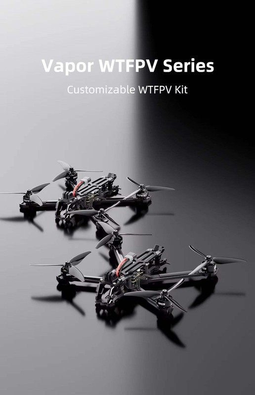 GEPRC Vapor-X5 WTFPV ELRS 2.4G FPV Drone GPS Freestyle 5 Inch Quadcopter