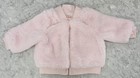 Cat & Jack Baby Infant Girl Pink Soft Faux Fur Jacket Coat 3-6mo Pre-Owned  — photo 1