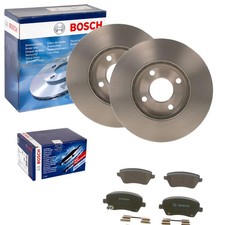 BOSCH BREMSSCHEIBEN 260mm + BELÄGE VORNE passend für NISSAN MICRA 4 IV K13 + NOT