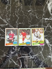 (3) Brian Propp Brad Marsh Brad McCrimmon 1980-81 O-Pee-Chee Rookie Card FLYERS. rookie card picture
