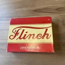 Vintage Flinch Card Game Parker Brothers Made in the USA.