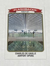 2023 Topps Heritage News Flashbacks #NF-5 - Charles de Gaulle Airport