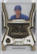 2021-22 SPx Finite Rookies Gold 28/299 Jacob Bryson #F-39 0nr3
