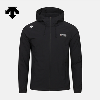 Team DESCENTE ミドラージャケット BLACK NEW DESCENTE Swiss Triathlon Cooling Jacket BLACK ASIAN FIT | eBay