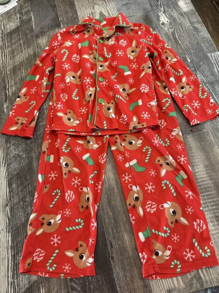 Pijama 9 Piezas Niños Talla 6 y 6/7 Invierno Navidad, Toy Story, Mario Pizza Foto 2 de 4