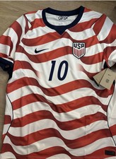 Authentic 2026 World Cup Nike USA USMNT Christian Pulisic Stadium Jersey Size SM