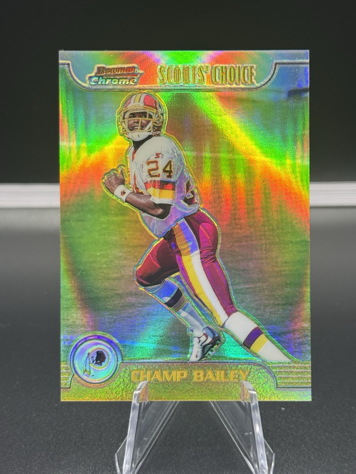 Champ Bailey Bowman Chrome Scout's Choice #SC2 Refractor