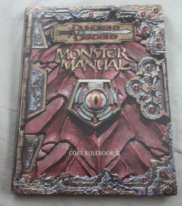 Dungeons & Dragons d20 Monster Manual WTC11552 (Core Rulebook III) D&D