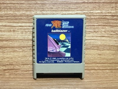 Ballblazer Atari XE  RX8064 Lucasfilm Cartridge EXCELLENT   FULLY TESTED
