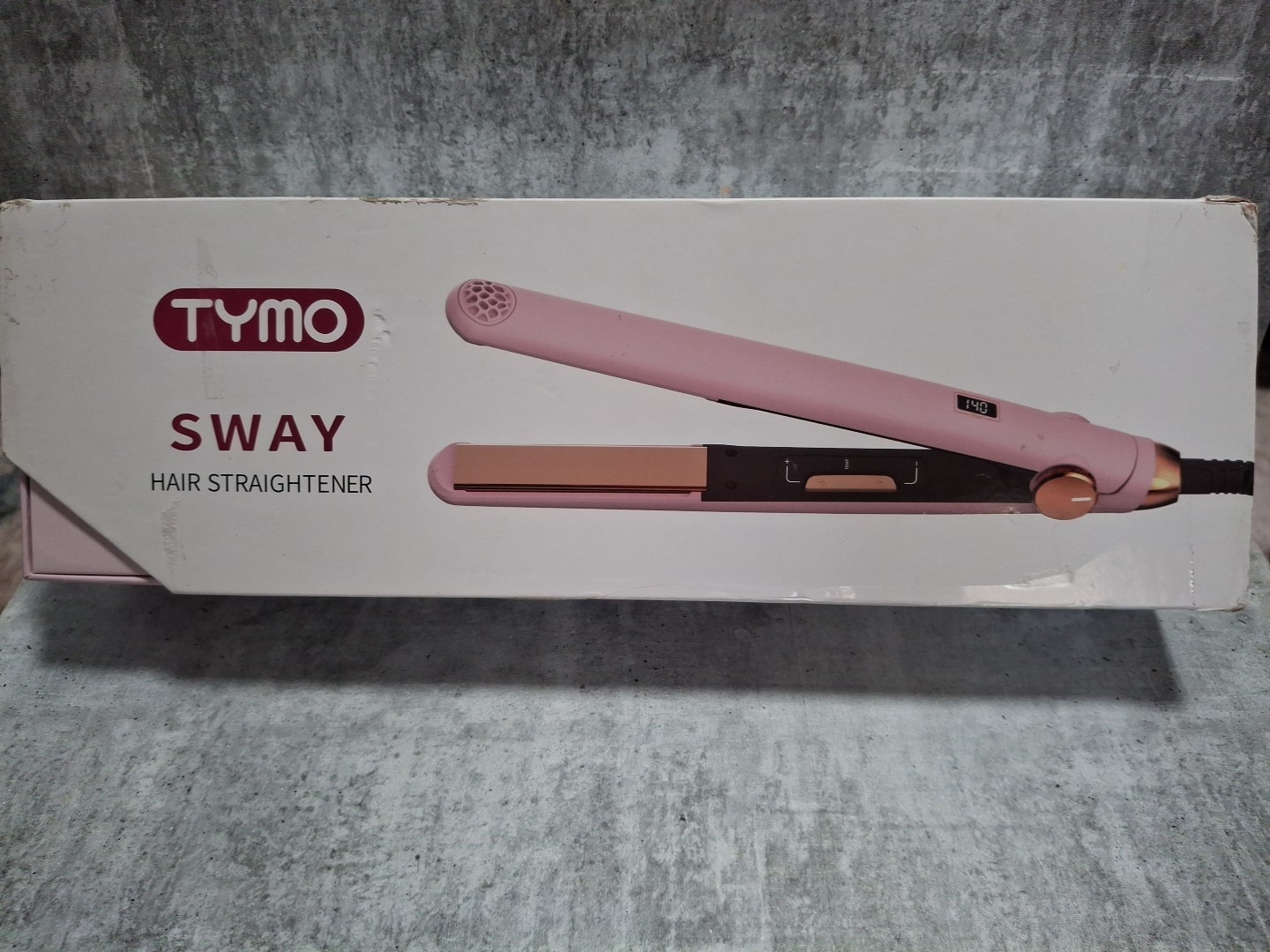 TYMO Flat Iron Hair Straightener 1 Inch, PINK