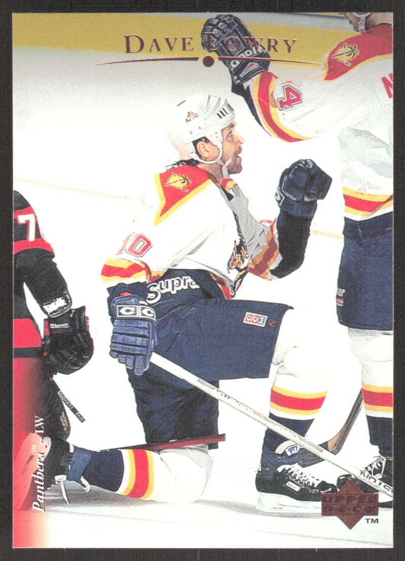 1995-96 Upper Deck #175 Dave Lowry Florida Panthers
