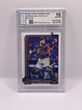 2025 Topps Series 1 Adrian Del Castillo Rookie Graded MGCo. Gem Mint 10