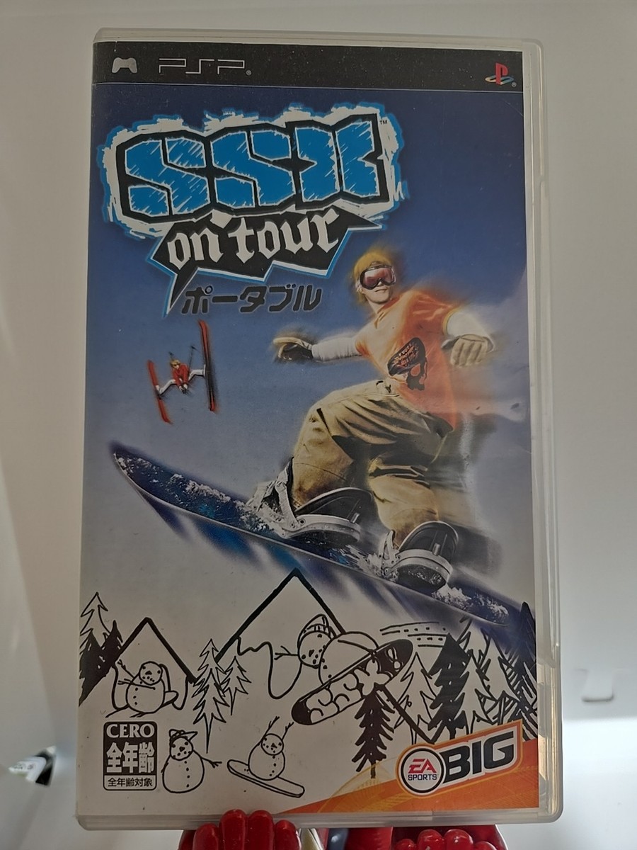 PSP SSX on Tour with manual, Japanese Version US Seller Tested