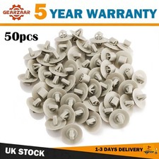 50Pcs For VAUXHALL VIVARO SIDE DOOR MOULDING TRIM CLIPS EXTERIOR PANEL PLASTIC