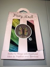 FAIRY DUST BUTTERFLY WINGS w/ HEADBAND SIZES 5-10