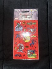 Ultimate Spider-Man Marvel Sandy lion Stickers 2 Sheets 2001 New Sealed