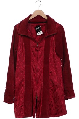 JOE BROWNS Mantel Damen Jacke Parka Gr. EU 38 Baumwolle Bordeaux #15wb8o0