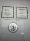 2019 1oz .9999 Silver Allegories — Columbia & Germania BU W/ COA