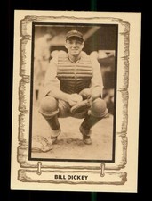 1981 CRAMER BASEBALL LEGENDS SERIES 2 #44 BILL DICKEY