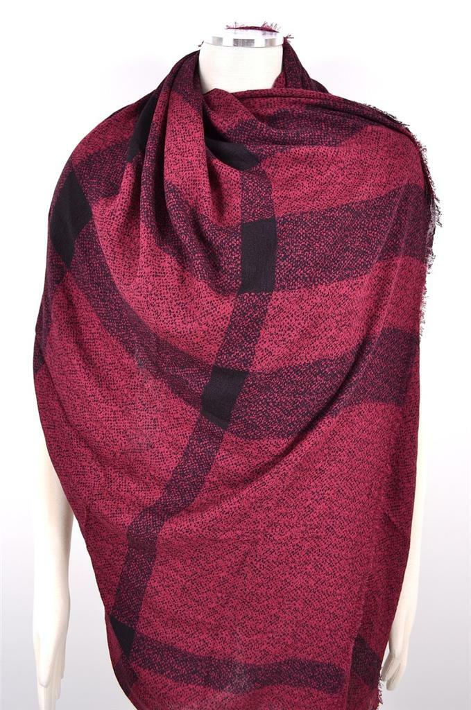 burberry sheer mega check scarf