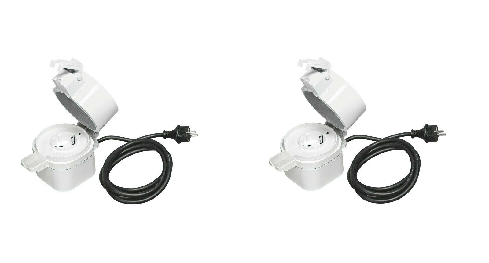 2er Pack OSRAM Smart Outdoor Plug, smarte schaltbare Außensteckdose, ZigBee