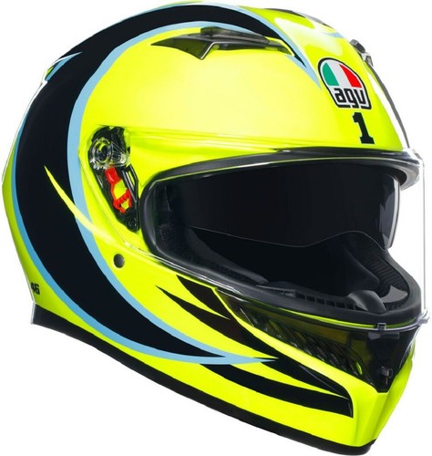 AGV K3 Motorcycle Crash Helmet Full Face Sports Rossi Replica Graphic ECE 22.06 - Picture 2 of 14