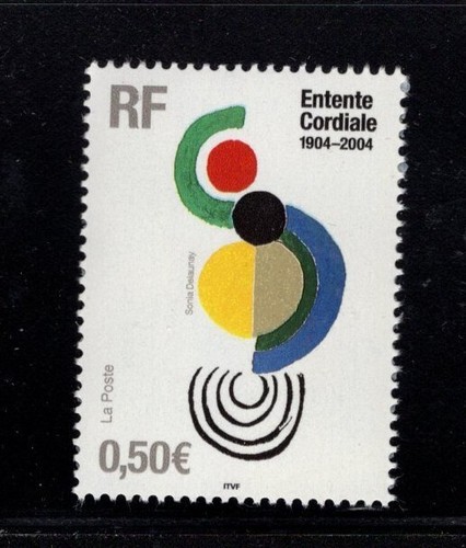 France 2004 Coccinelle by Sonia Delaunay Modern Art Entente Cordiale MNH SC 3009