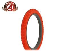 ALTALINE Bicycle TIRES 18" x 2.125" Red COMP III BMX STYLE SINGLE 18" Tire