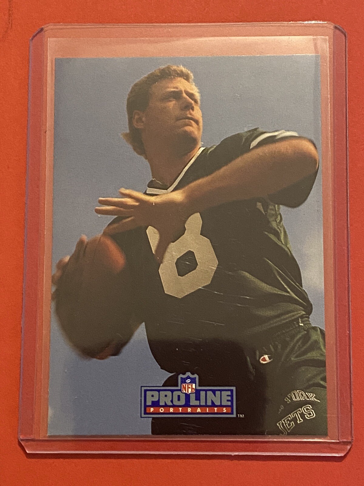 1991 Pro Line Portraits - #188 Browning Nagle (RC) New York Jets