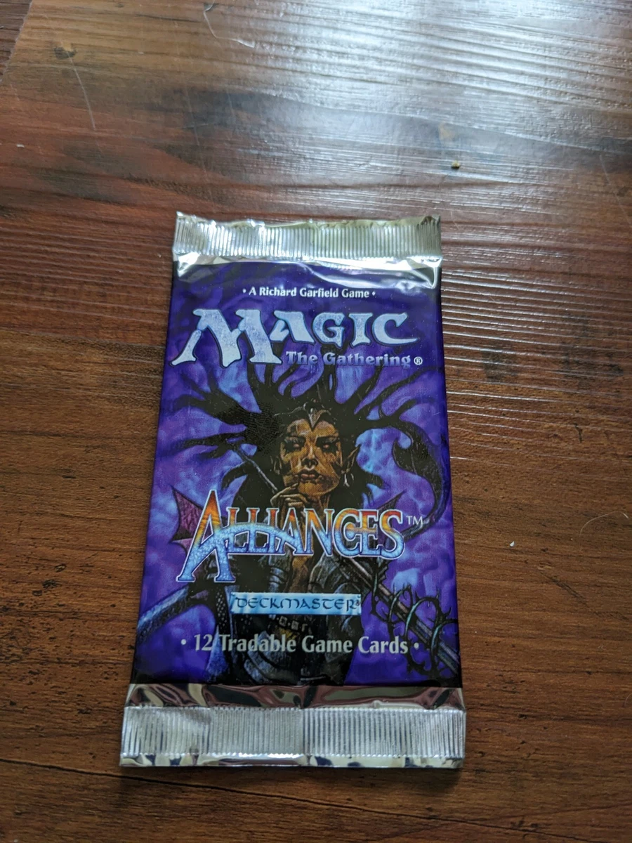 Magic: The Gathering Alliances Sealed Collectible Card Game Packs for sale  | eBay