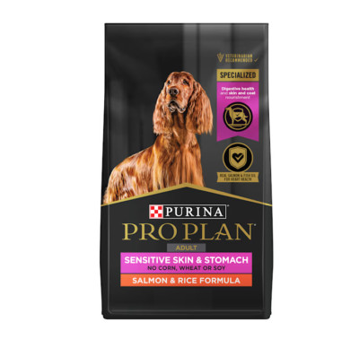 Purina Pro Plan Sensitive Skin and Stomach Salmon and Rice Formula DogFood