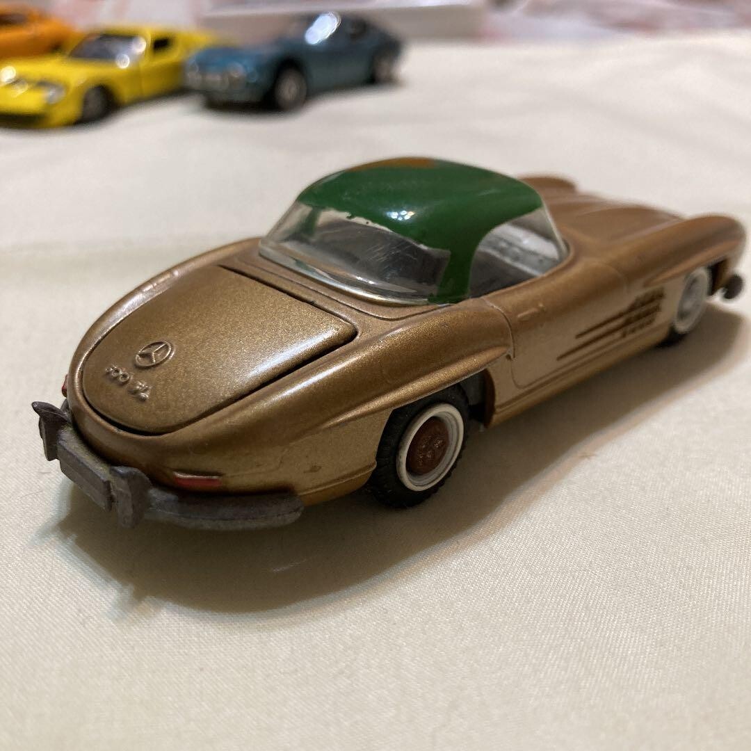 TEKNO DENMARK　Mercedes Benz　 300SL tekno Mercedes-Benz 300SL Die cast mini car toy Made In