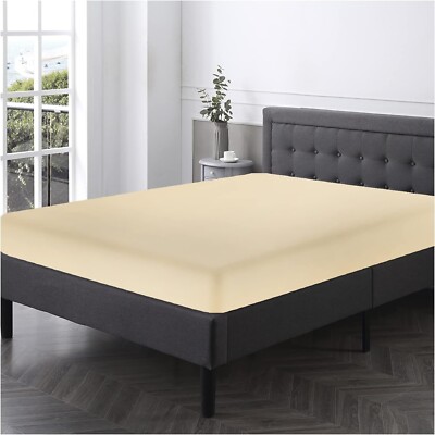 GAVENO CAVAILIA Deluxe Spann- & Flachbettlaken, pflegeleicht weich & kuschelig, Polycotton