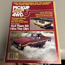 Pickup, Van and 4WD December 1981