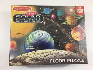 Details About Melissa Doug Solar System Floor Puzzle 48 Pc Age 3