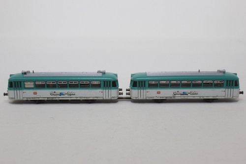 N Scale Trix 12989 DB IV 798/ 998 "Chiemgau-Bahn" Railcar - Picture 4 of 7