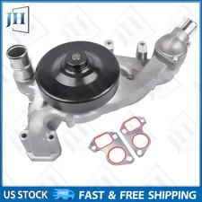 Engine Water Pump w/Thermostat For 2010-15 Chevrolet Camaro SS 1SS 2SS RWD 6.2L