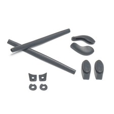 Rubber Kit Arm Ear Socks/Leg  Nose Pad Nose Holder Set for-Oakley Juliet Grey