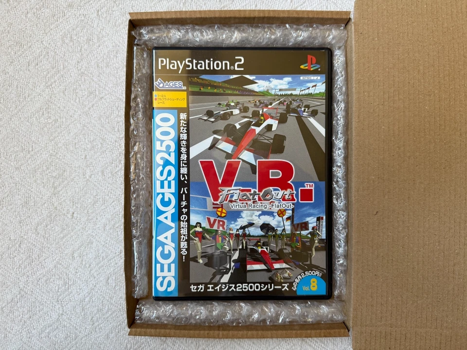 Sega Ages 2500 Virtua Racing Flatout PS2 - NTSC-J Japan Immaculate CIB - Tracked - Image 2 of 4
